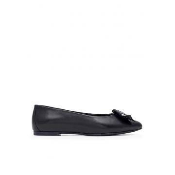 Tenisi dama -  590486282630138 - Piele naturala - Negru