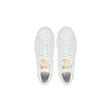 Tenisi din piele cu logo si siret