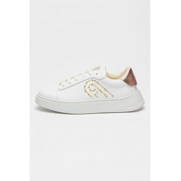 Pantofi sport cu insertii de piele