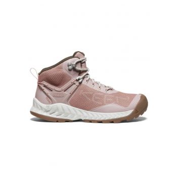 Pantofi sport dama  NXIS - trekking - roz - material sintetic/textil - impermeabili