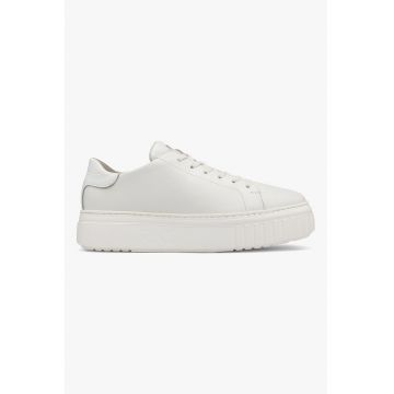 Pantofi sport flatform de piele June