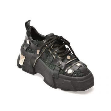 Pantofi sport GRYXX negri, 431031, din piele naturala