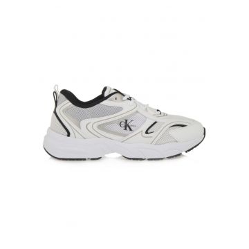 Pantofi sport  pentru Barbati - retro tennis mesh ml - YM0YM01260-01W - Alb