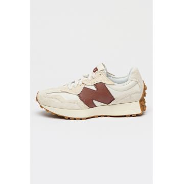 Pantofi sport unisex 327 cu insertii din piele intoarsa