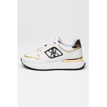 Pantofi sport cu logo cu monograma