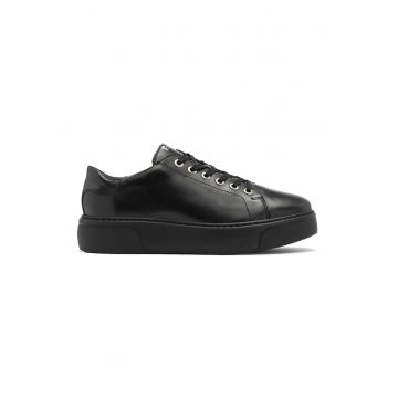 Pantofi sport low-cut de piele