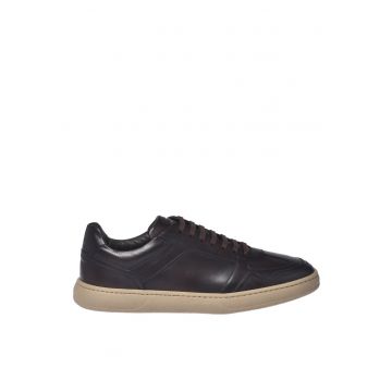 Pantofi sport low-cut din piele