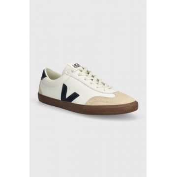 Veja sneakers din piele Volley culoarea alb, VO2003531