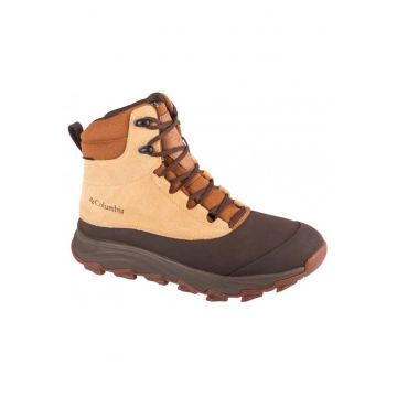 Ghete sport barbati  sintetic - maro/bej