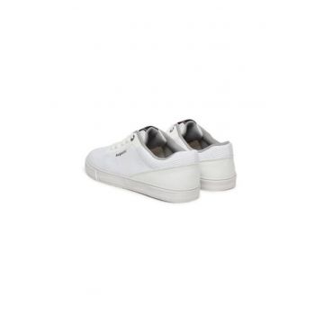Pantofi sport barbati - 321-ASS01-6900 -  Textil - Alb