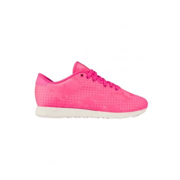 Pantofi sport dama  Classic - roz - material textil - design jacquard - talpa din cauciuc -