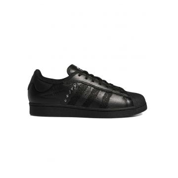 Pantofi sport unisex din piele cu detalii sintetice Superstar ADV x Unity