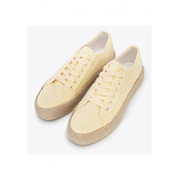 Tenisi dama  galbeni - material sintetic - design modern