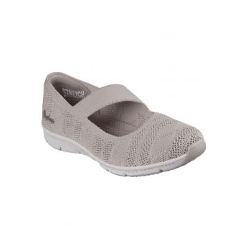 Balerina  Skechers Be-Cool Sweet Knit cu bretele 100648-TPE taupe
