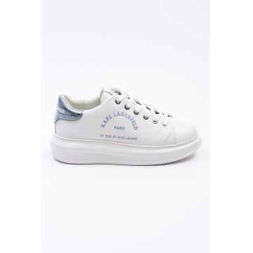 Pantofi sport de piele cu logo