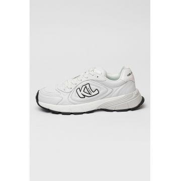 Pantofi sport de piele cu logo