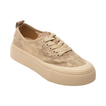 Pantofi sport EPICA bej, 5329, din material textil
