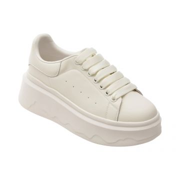 Pantofi sport FLAVIA PASSINI albi, 3F612, din piele naturala