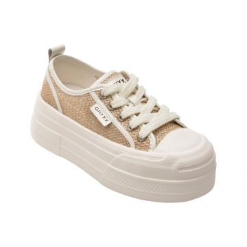 Pantofi sport GRYXX bej, C11928, din material textil