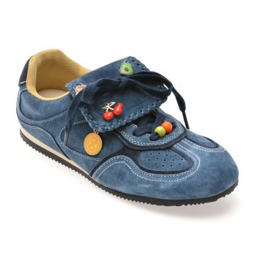 Pantofi sport GRYXX bleumarin, A903, din nabuc