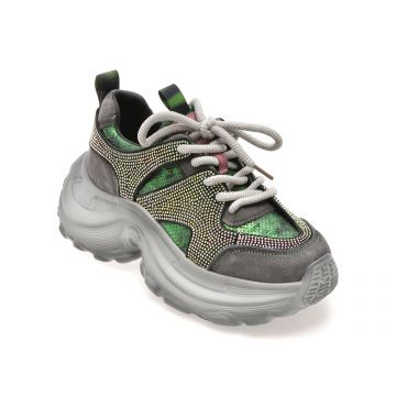 Pantofi sport GRYXX gri, 8585, din piele ecologica