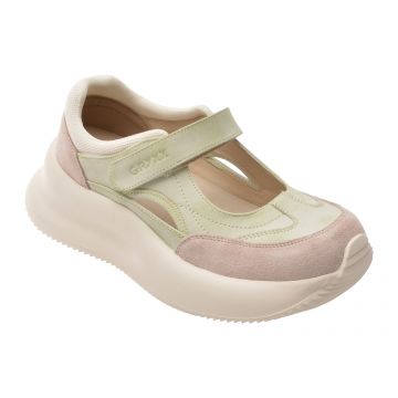 Pantofi sport GRYXX verzi, 5L108, din piele naturala
