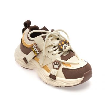 Pantofi sport SELECTION KIDS bej, 25110, din piele ecologica