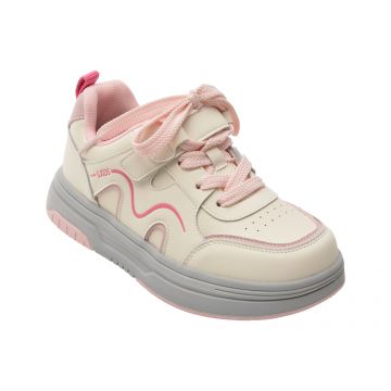 Pantofi sport SELECTION KIDS roz, 2553, din piele naturala