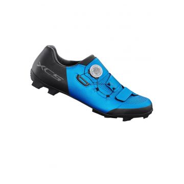 Pantofi ciclism barbati  Off-Road/Cross Country SH-XC502 Wide-Bleumarin/Negru-