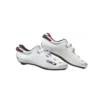 Pantofi ciclism sosea  Shot 2-Alb