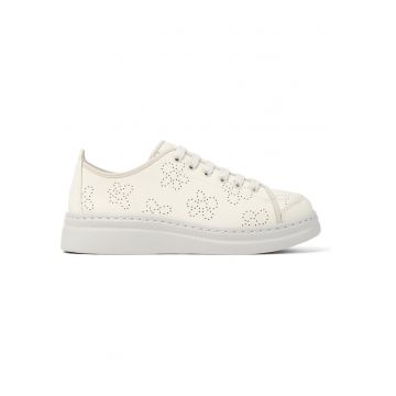 Pantofi sport de piele cu aspect perforat Runner Up