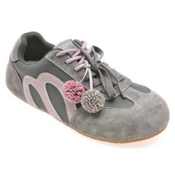 Pantofi sport GRYXX gri, 1111, din piele naturala