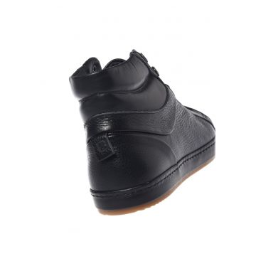 Pantofi sport mid-cut din piele