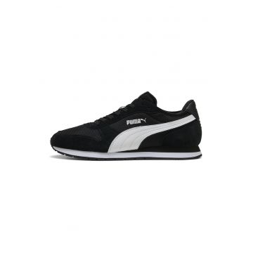 Pantofi sport St Miller de piele intoarsa si plasa
