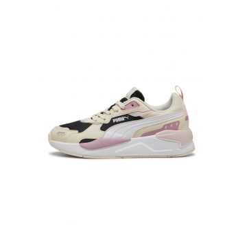 Pantofi sport X-Ray 3 de plasa cu insertii de piele ecologica