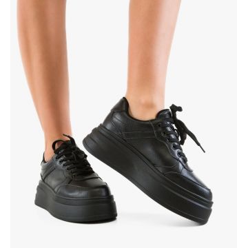 Sneakers dama Momda Negre
