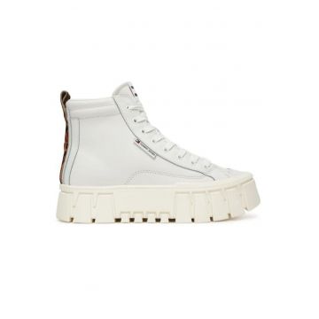 Ghete  TJW VULC FLATFORM LEOPARD-EN0EN02858-YBL