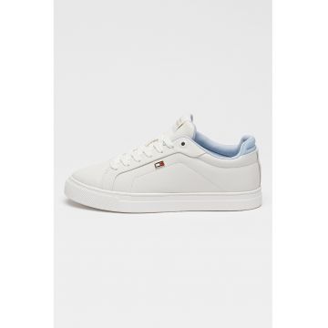 Pantofi sport din piele cu detalii logo