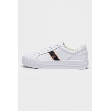 Pantofi sport din piele cu logo Vulc Webbing