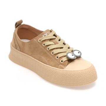 Pantofi sport GRYXX bej, 24997, din nabuc