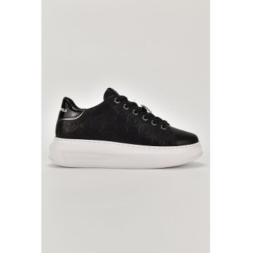 Pantofi sport wedge de piele