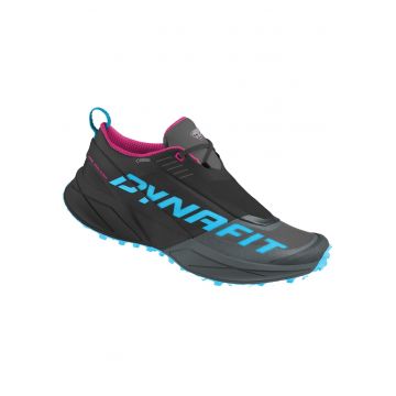 Pantofi alergare trail dama  Ultra 100 GTX-Negru/Albastru/Roz-36 1/2