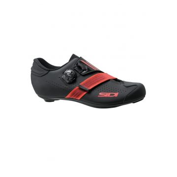 Pantofi ciclism dama  Prima-Negru/Rosu-40 1/2