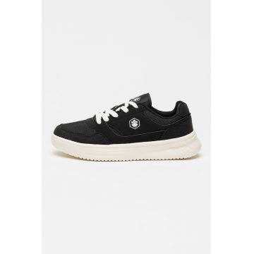 Pantofi sport cu insertii de piele intoarsa