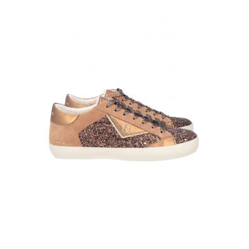 Pantofi sport cu segmente stralucitoare