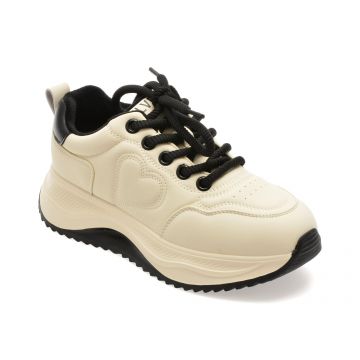 Pantofi sport FLAVIA PASSINI bej, 1152, din piele ecologica
