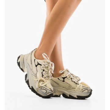 Sneakers dama Rarrw Bej