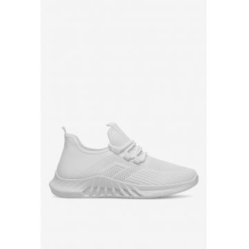 Pantofi dama  5905588581536 - Textil - Alb