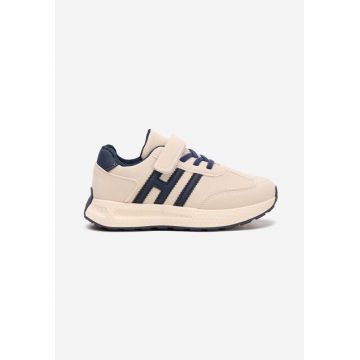 Sneakers baieti Braien bej