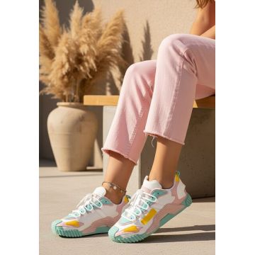 Sneakers dama Calistra multicolori